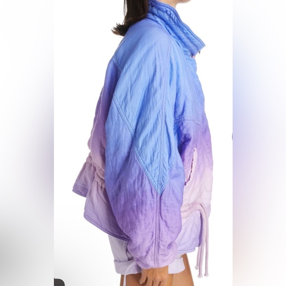 Isabel Marant Kalastd Sunset Ombré Cotton and Linen Jacket size 36 FR - Picture 3 of 8